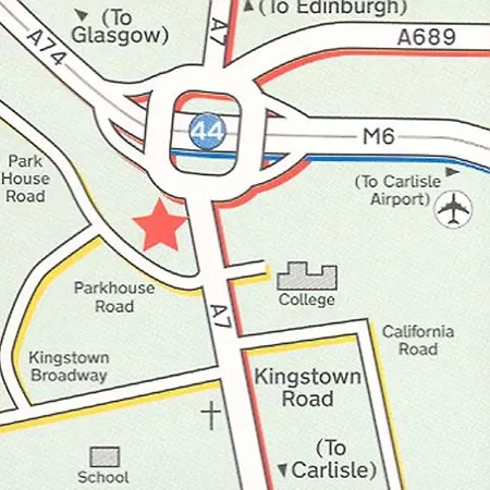 Premier Carlisle - M6 Junction 44 Hotel